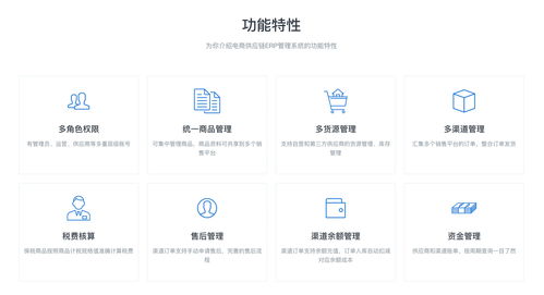 电商供应链erp管理系统源码